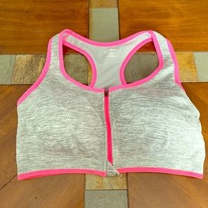Plus size sports bra
